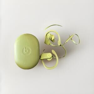 Beats Powerbeats³ Wireless Earphones — Green — w/ Charging Case